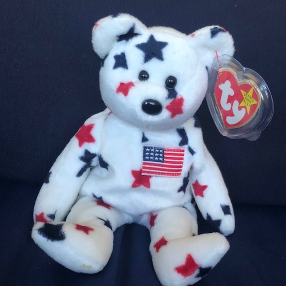 glory the bear beanie baby
